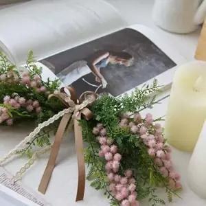 [골드스마일]벽걸이장식 조화 가렌더 인테리어 소품 4컬러