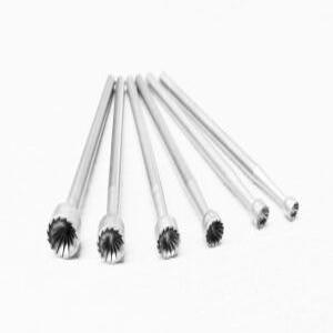 대형 컵 버 피규어 77b 오목 커터 프레이즈 6 사이즈 구색 세트 025 030 035 040 045 및 050 스위스산