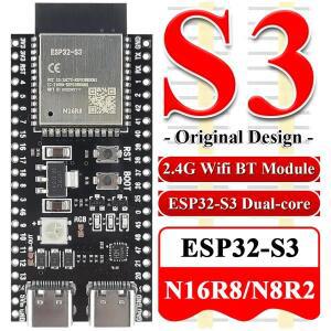 ESP32-S3 와이파이 BT 모듈 개발 보드, 아두이노 IDE ESP32-S3-WROOM1 N16R8 N8R2 44 핀 C타입 16MB 플래시
