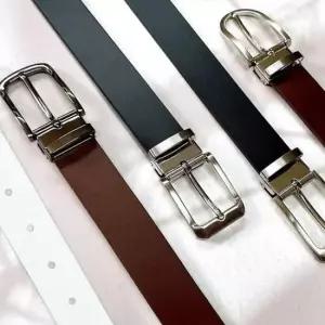통가죽벨트 플럼도트 이탈리아통가죽 소가죽 남성벨트 허리띠