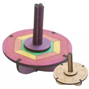 10인용 추석 한가위 명절 민속놀이 우드 팽이만들기 견고 배틀