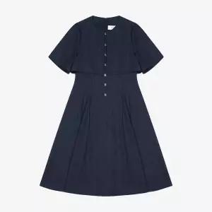 [베스띠벨리]케이프버튼디테일원피스 BKOAE2538