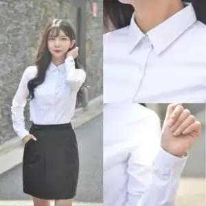 학생복 고급스판 교복블라우스 교복셔츠