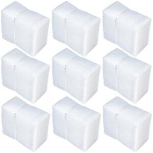 300개 4인치 X 6인치 투명 셀프 씰 버블 랩 파우치, 이중 벽 쿠션 백, 백 두꺼운 충격 방지 중소기업 이동 배송 포장 보관용