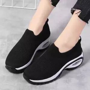 [옷자락]여자 빅사이즈 에어쿠션 슬립온 발편한 운동화