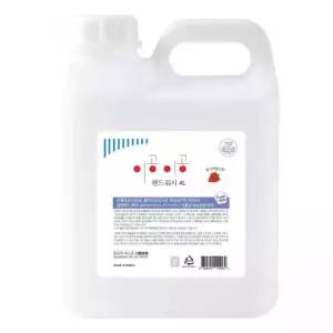 이공 핸드워시 딸기향 4L버블 비누 거품 폼워시 세정제 거품물 손비누 물비누 대용량 리필