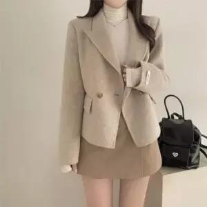 [옷은날개] 미니멀 자켓핏 숏코트 SNY-0049