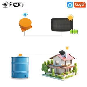 스마트 홈 태양집열판 전지 패널 무선 감지기 수위 게이지 알람 표시기 원격 지그비 물 탱크 레벨 센서