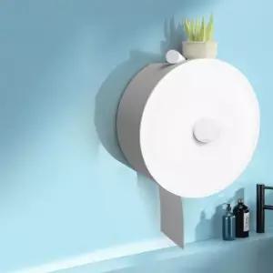 [반려] 점보롤 케이스 디스펜서 무타공 휴지 롤 업소용 대형