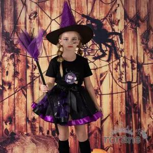 할로윈 코스프레 의상 여아 튜튜 스커트 UqA8+9RmC