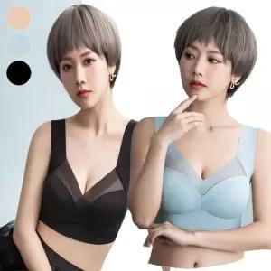 심리스 노와이어 캡 일체형 볼륨 업 압박없는 브라 여성속옷 여름속옷 여자속옷