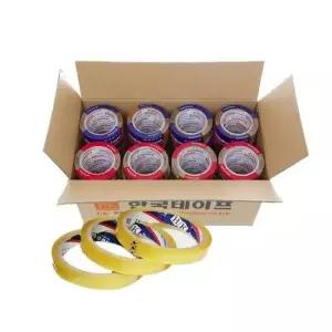 박스포장 OPP 투명 테이프 1박스 16mm 150개입(50P)