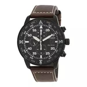 시티즌 에코드라이브 크로노그래프 블랙 다이얼 남성 시계 861529