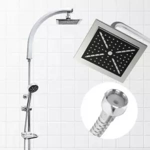 [JED] 욕실 폭포수 호텔 실버 1000 교체 원형 수전 수전 샤워기헤드 해바라기 레인 /절수 샤워기 화장실 AL