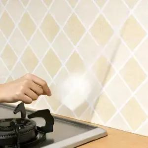 투명필름 주방 방유 방수 타일 투명 오염방지 시트지 5m