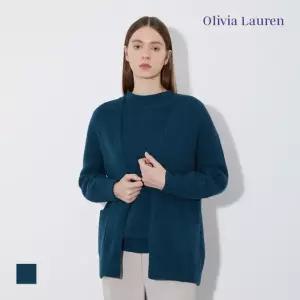 [올리비아로렌]울 블렌드 가디건__VOBBC4S1151