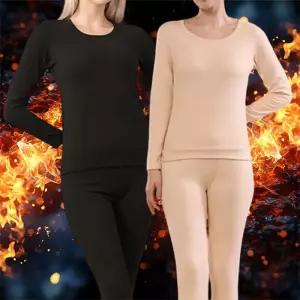 [로즈엘리](상하세트) 융기모 양모 3중보온 소프트 내의세트 2026