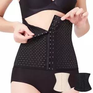 [로즈엘리]에어메쉬 여름 상체보정 후크 코르셋 2컬러 2026