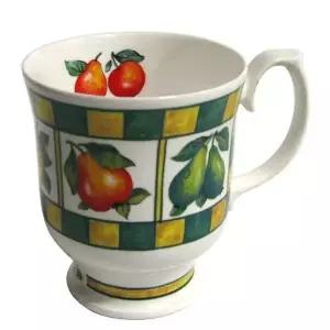 커피 물컵 1P 잔 그린 머그컵 다용도 찻잔 수제 후르츠 컵