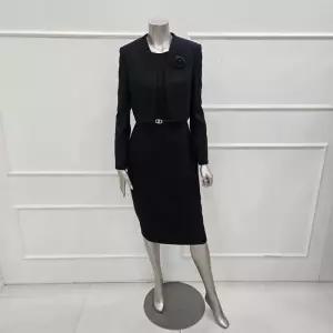 [미니멈]MZAGWO1090DV 투피스형 H라인 원피스