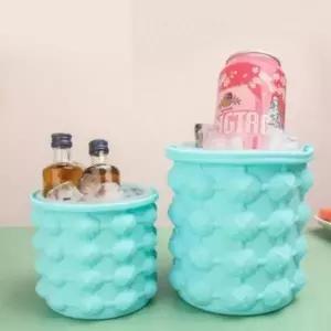 아이스버킷 대형 실리콘 와인 쿨러 겸용