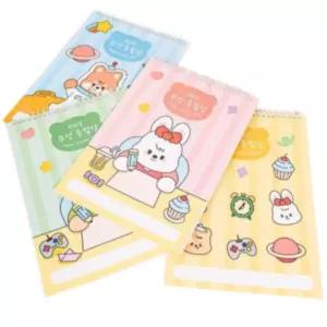 5set 초등 준비물 도화지 스프링 무선 종합장 인지발달 생일