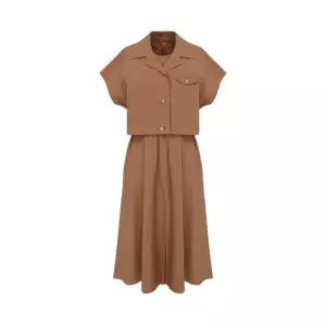 [올리비아하슬러]올리비아하슬러 모던 유틸 크롭 재킷 스커트 셋업_OHEMOP202