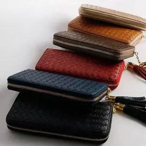 장지갑 데일리 지퍼 스트랩 메쉬 여성 선물용 긴지갑 수납지퍼지갑