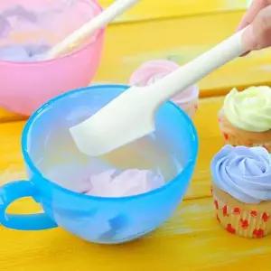 [콩심팥심]알뜰주걱 실리콘 미니 베이킹 주방용 통주걱