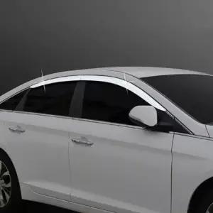 LF소나타도어 LF소나타 크롬 썬바이저