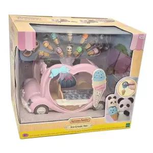 실바니안패밀리 핑크 아이스크림 벤 어린이 자동차 장난감 선물