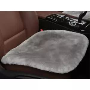 자동차용품 차량용 엉따방석 숏테일 천연양모 시트 방석
