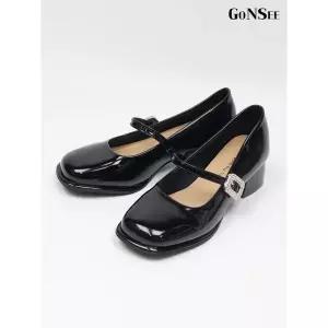 [하프클럽/고앤씨]여성 켈리 에나멜 메리제인 펌프스 힐 구두 5cm