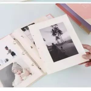 [문구] 바인더 중형 접착식 앨범 사진앨범 리틀데이즈 사진정리 보관 수납