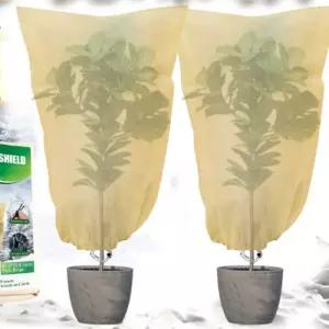 원예 식물보호 커버 겨울용 방한 덮개 60x80cm