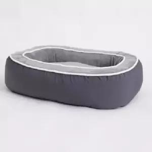 강아지집 (레드퍼피)올리비아 쿠션(특대형/그레이)