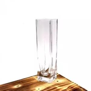 [골드스마일]유리 화병 수반 긴사각 5x5x20cm