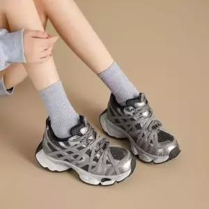 여사친 캔버스화 도톰 기모 팔발 스트랩 보온 슈즈 BE5