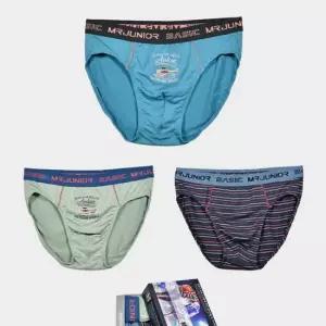 베이직 주니어 편안한 브리프 3매입 남자친구선물 남아팬티 남자팬티 남학생팬티