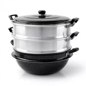 찜기 3단 36cm 다용도 업소용 대형 조리도구