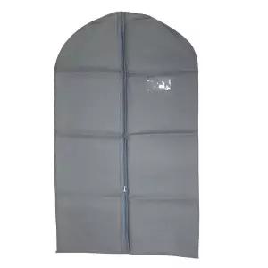 [골드스마일]부직포옷커버 중형회색 회색 중형 양복커버 지퍼식
