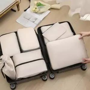 [생활] 정리용품 여행용품 여행 출장 압축팩 3종세트 압축파우치