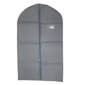 부직포옷커버 중형회색 회색 중형 양복커버 지퍼식