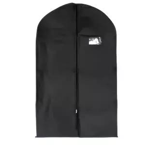 [골드스마일]부직포옷커버 중형검정 중형 검정 옷커버 양복정리