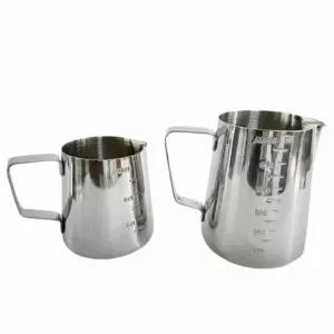 스팀 밀크 저그 600ml 커피용 우유 거품기 밀크피쳐