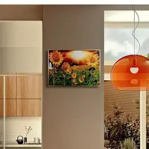 유화그림액자 돈들어오는 집들이 개업선물 해바라기 대형 거실 액자