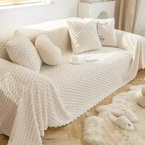 소파커버링 모던 부드러운 극세사 소파커버 230x180cm