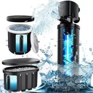 300-1000 갤 U-V 위생을 위한 600GPH 콜드 플런지 필터 포드 스 배스 욕조 온수 물 청소를 그린 클리닝