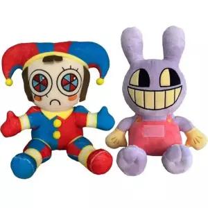 BenF Joy 어메이징 디지털 서커스 봉제 인형 폼니 + 잭스 토끼 조커
