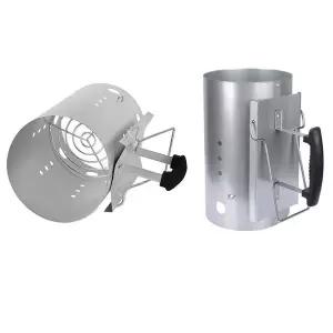 투핸들 숯스타터/ 바베큐 불멍 빠른 불지피기/ 캠핑